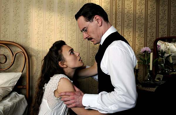 A Dangerous Method Kiera Knightley Michael Fassbender