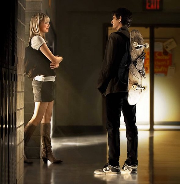 The Amazing Spider Man Gwen Stacey boots