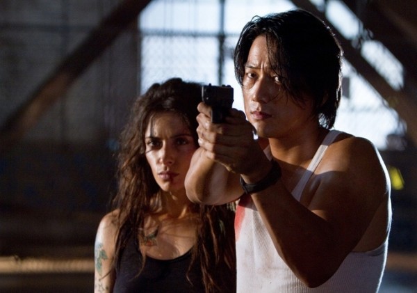 Bullet to the head Sung Kang gun