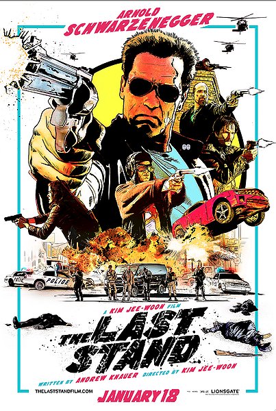 The Last Stand movie poster art