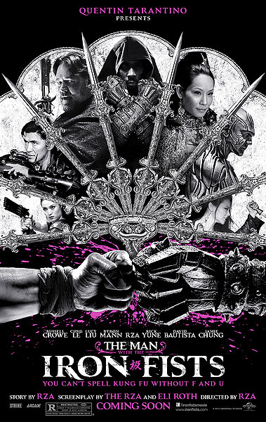 The Man With the Iron fists movie poster