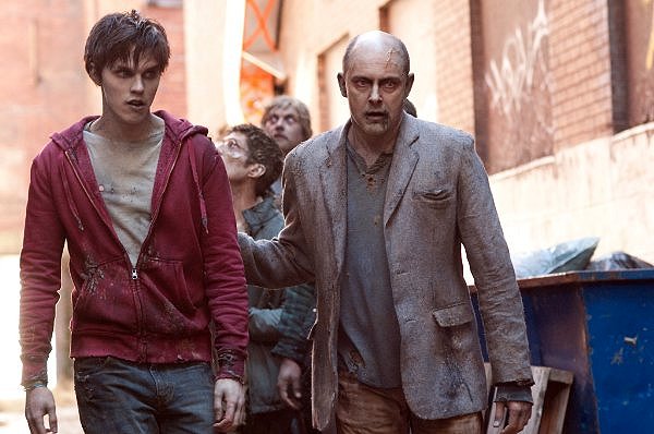 Warm Bodies Nicholas Hoult and Rob Cordry