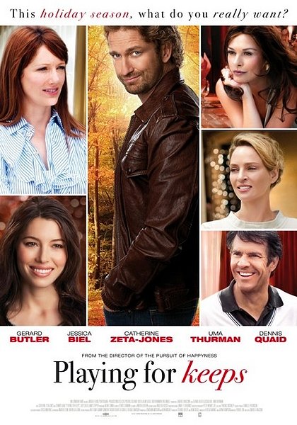 Playing for keeps movie poster