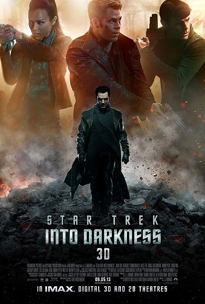 Star Trek into darkness movie poster