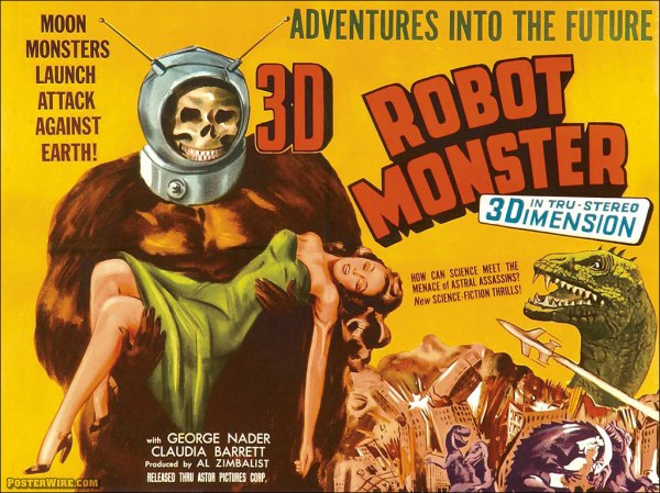 Robot monster poster