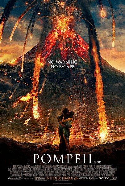 Pompeii movie poster