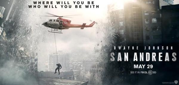 San Adreas movie poster