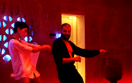 Ex Machina Oscar Issac dancing gif