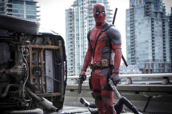DEADPOOL Ryan Reynolds is Marvel Comics’ most unconventional anti-hero, DEADPOOL. Photo Credit: Joe Lederer TM & © 2015 Marvel & Subs.  TM and © 2015 Twentieth Century Fox Film Corporation.  All rights reserved.  Not for sale or duplication.