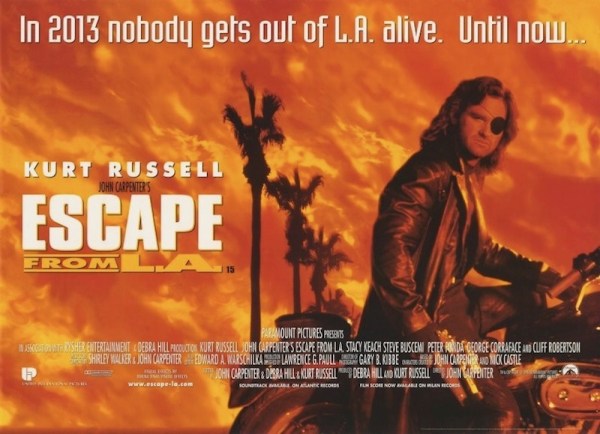 Escape From L.A. movie poster