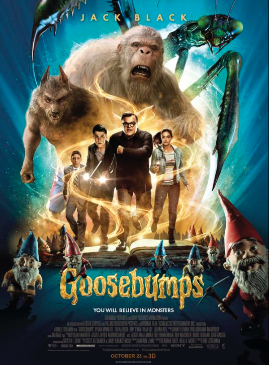 Goosebumps movie poster