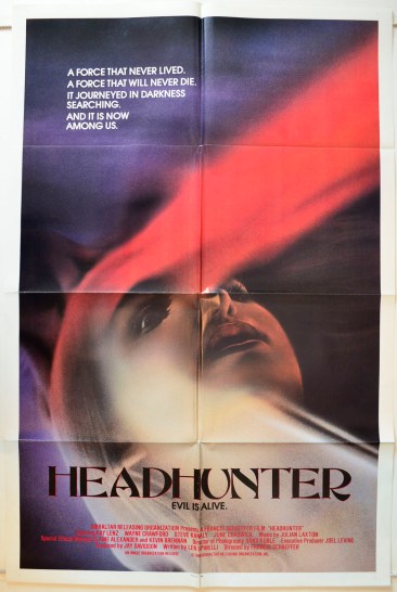 Headhunter : Original Cinema One Sheet Poster