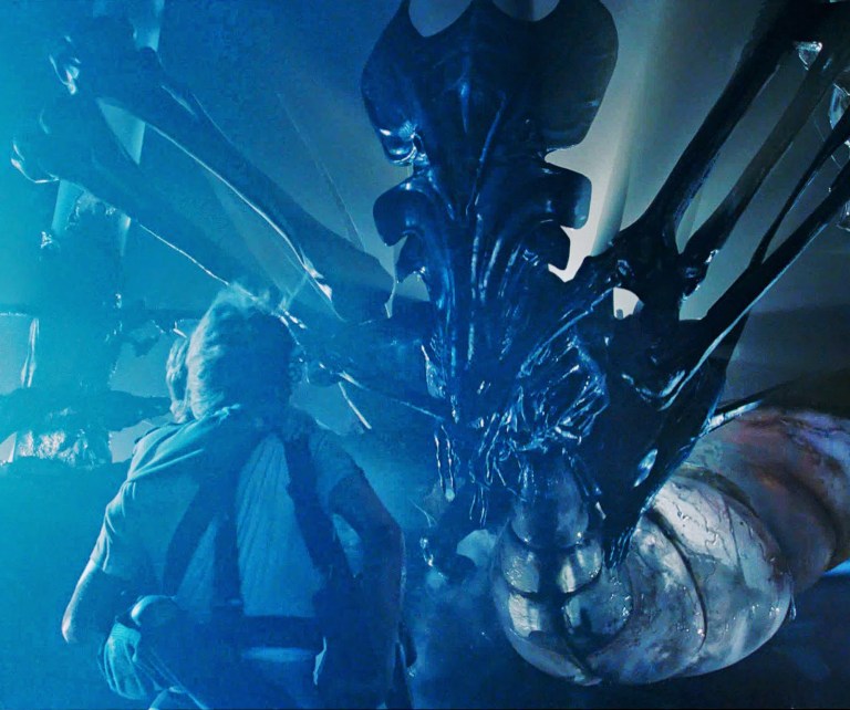 John’s Horror Corner: Blue Monkey (1987), giant slimy insects infest a ...