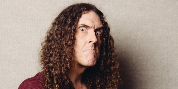 Weird Al Yankovic poses for a portrait during an interview on Thursday, July 17, 2014, in Los Angeles. (Photo by Casey Curry/Invision/AP)