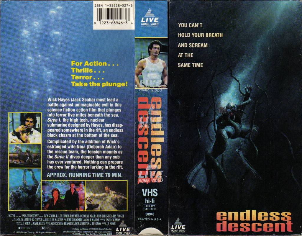 John’s Horror Corner: The Rift (1990), the same deep sea Aliens rip-off ...