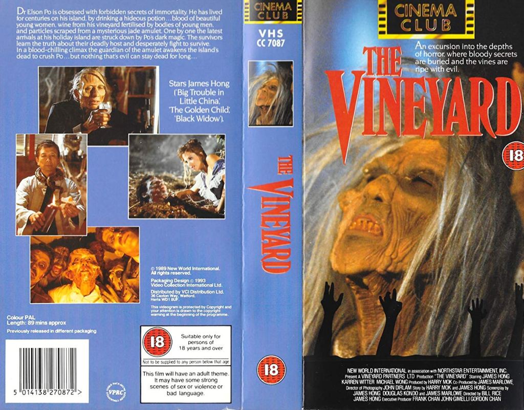 John’s Horror Corner The Vineyard (1989), bringing Big Trouble in
